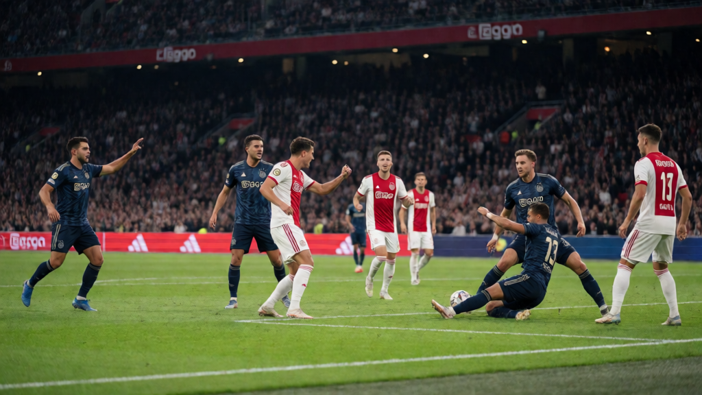 Ajax - Willem II Eredivisie maçı öncesi Johan Cruijff ArenA