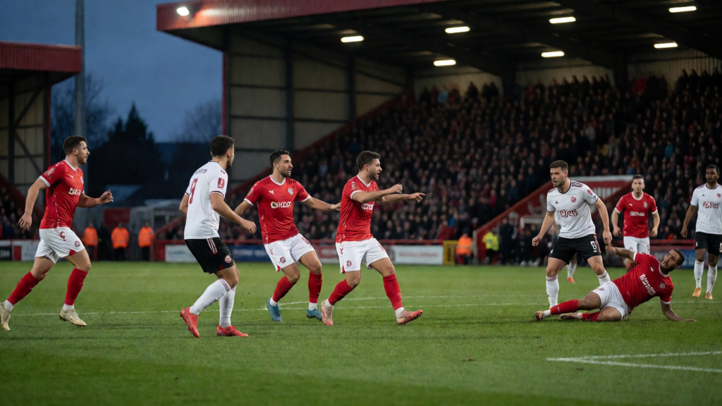 Alfreton Town ve Stratford Town FA Cup maçı