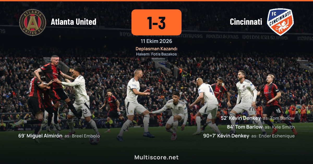 Atlanta United - Cincinnati MLS maçı