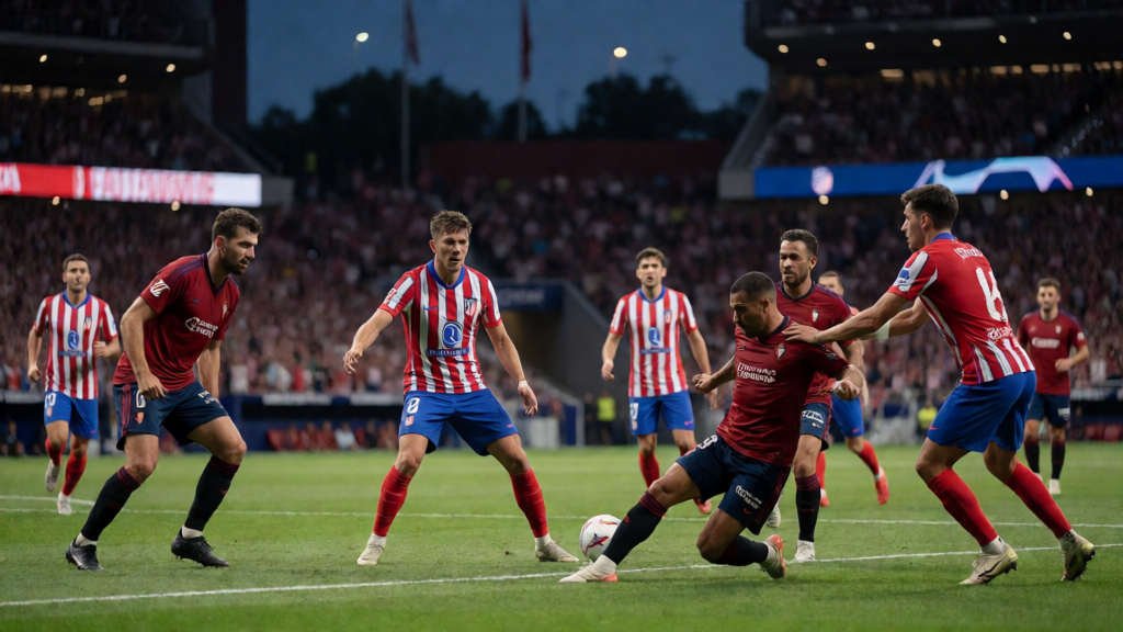 Atlético de Madrid - Osasuna La Liga maçı
