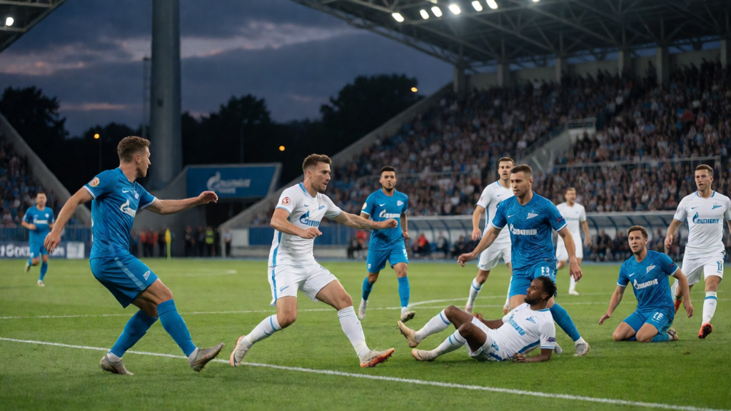 Baltika Kaliningrad - Zenit Premier League maçı öncesi