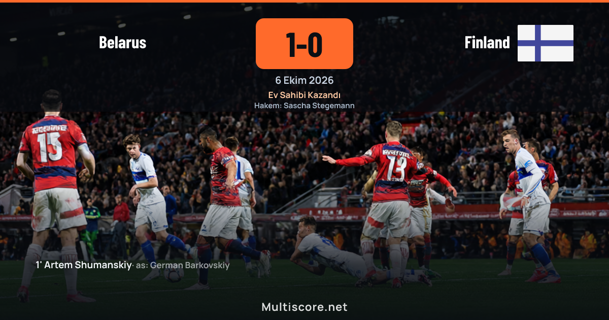 Belarus - Finland UEFA Uluslar Ligi maçı
