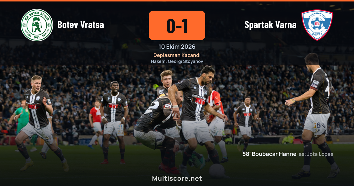 Botev Vratsa - Spartak Varna
