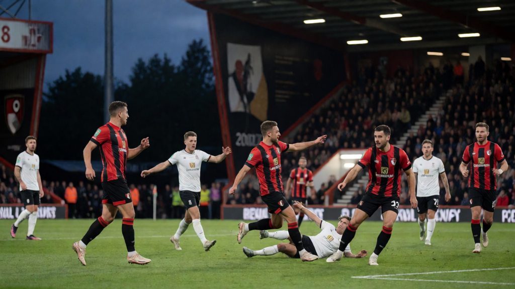 AFC Bournemouth ve Lincoln City Carabao Cup maçı