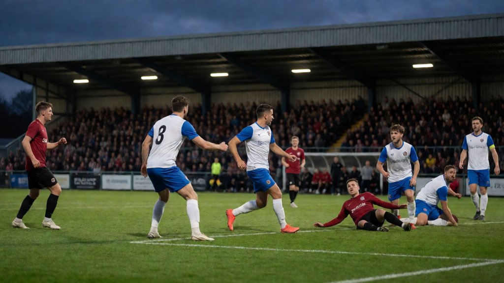 Buckhurst Hill ve Yaxley FC FA Cup maçı