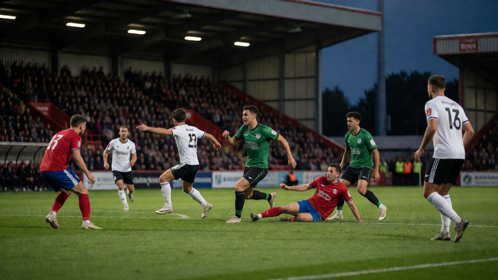 Cambridge City ve Maldon & Tiptree FA Cup maçı