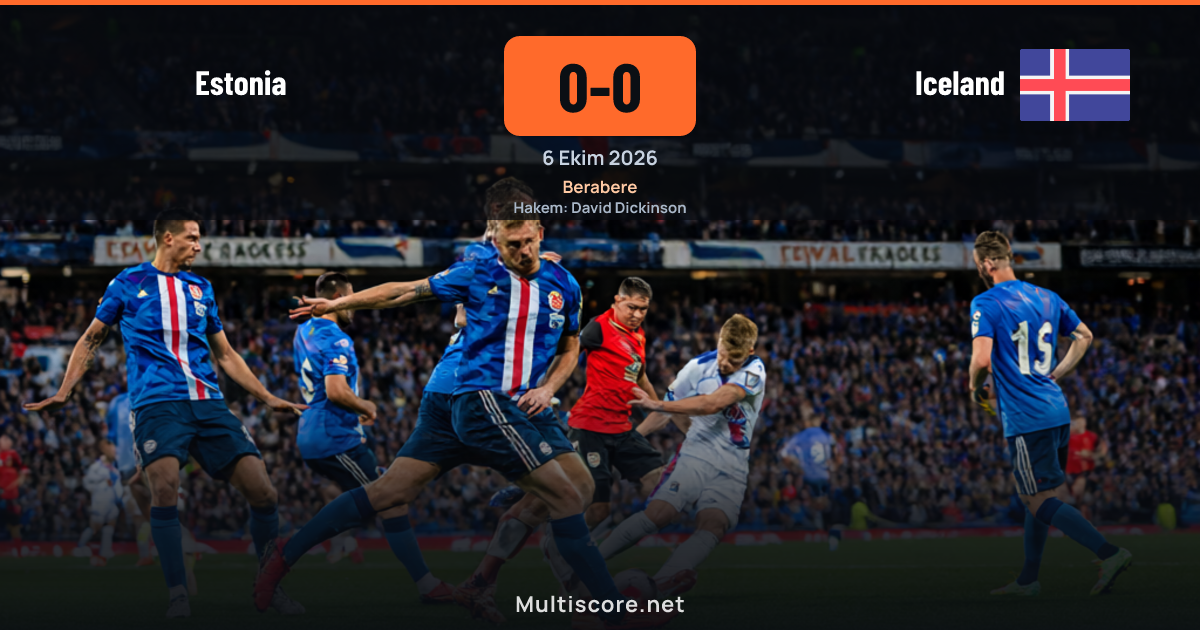 Estonia - Iceland UEFA Nations League maçı 0-0 beraberlikle sonuçlandı