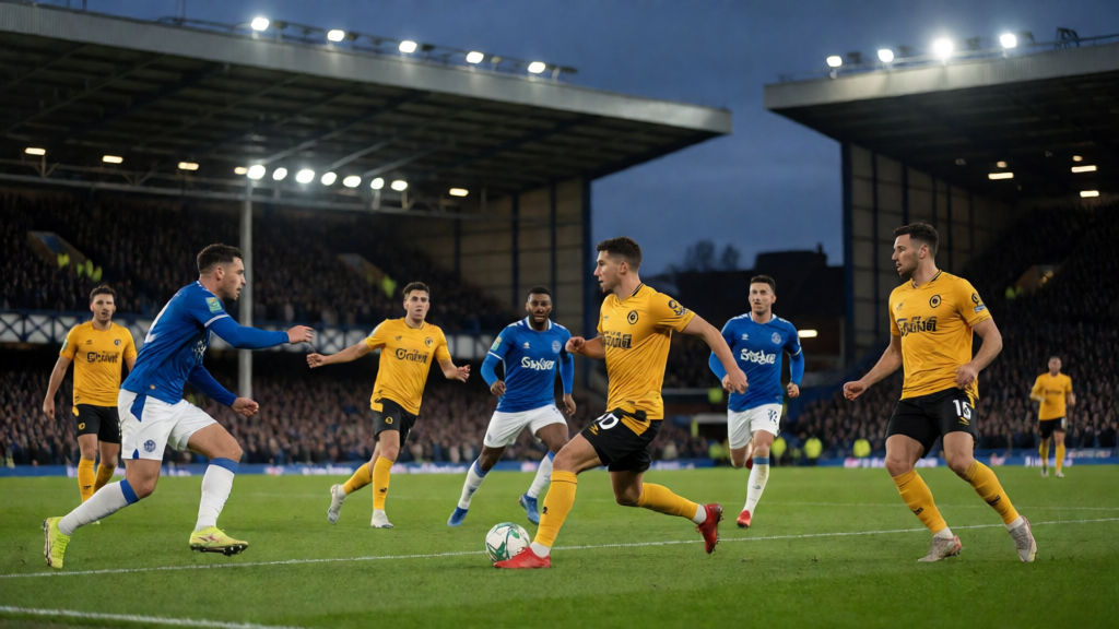 Everton - Wolverhampton Wanderers Carabao Cup maçı