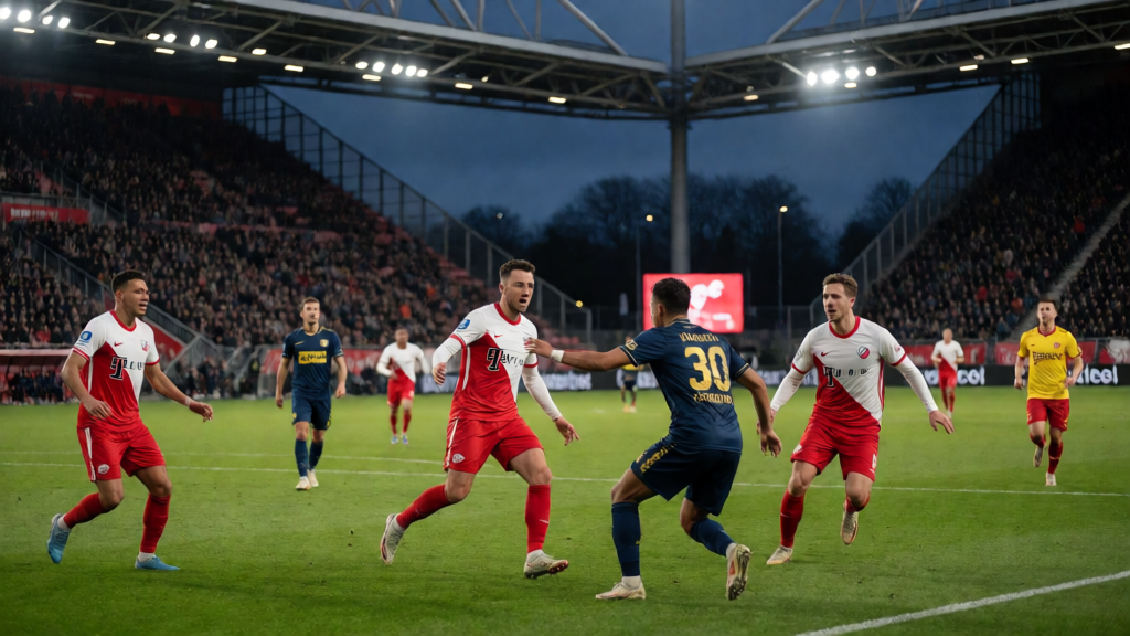FC Utrecht ve Go Ahead Eagles takımlarının Eredivisie maçı