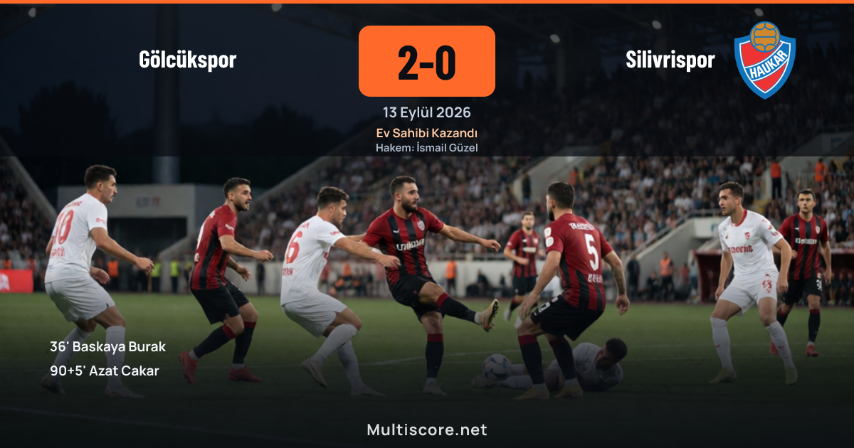 Gölcükspor - Silivrispor maçı, 3. Lig Group 1