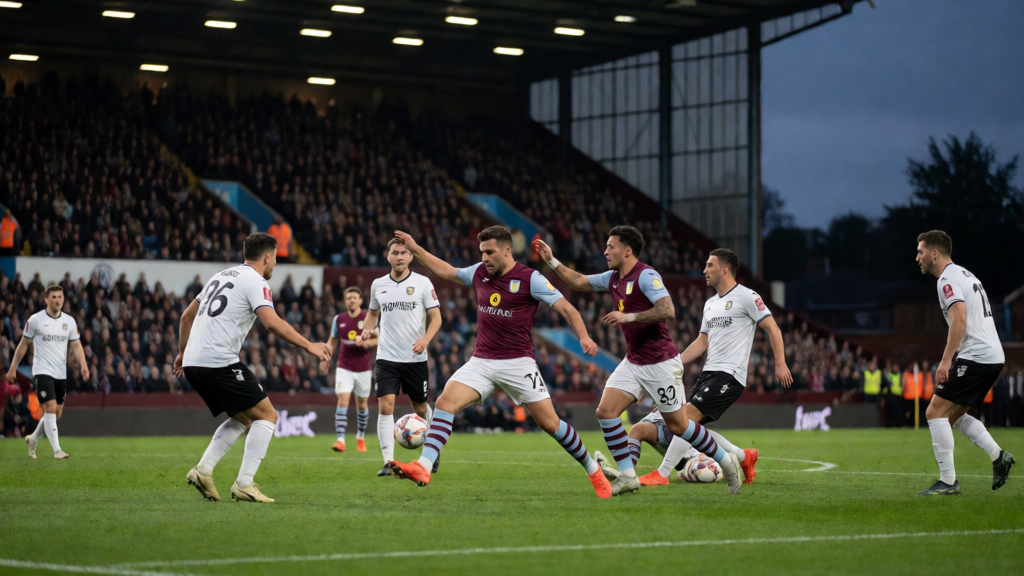 Hanworth Villa ve Whitstable Town FA Cup maçı