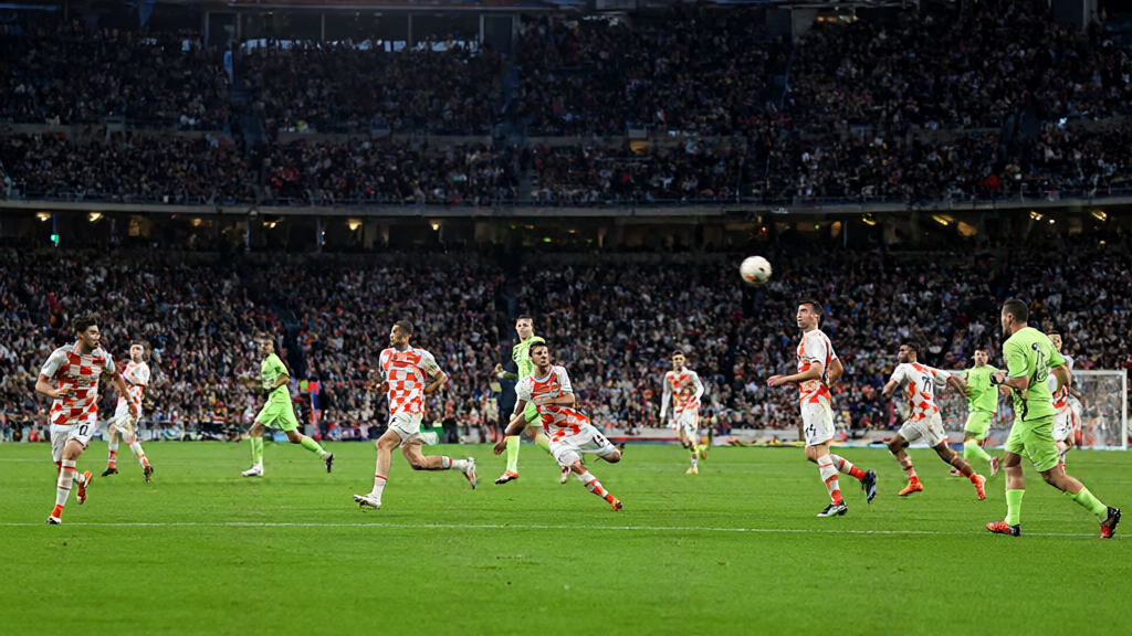 Hırvatistan - İspanya UEFA Uluslar Ligi maçı