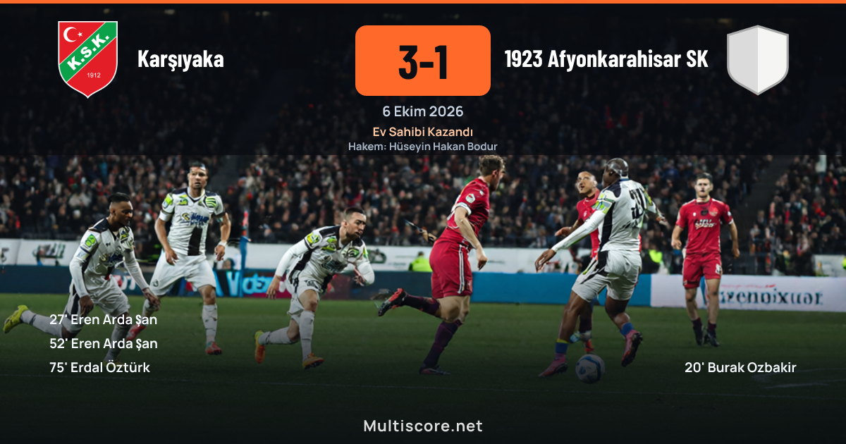 Karşıyaka - 1923 Afyonkarahisar SK Türkiye Kupası maçı