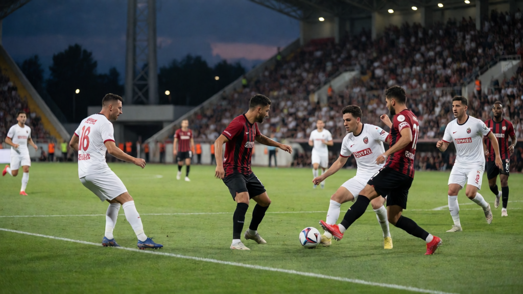 Kilis Birlikgücüspor - Kahta 02 Spor Türkiye Kupası maçı