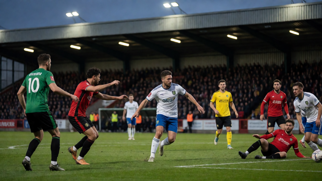 Margate ve Snodland Town FA Cup maçı