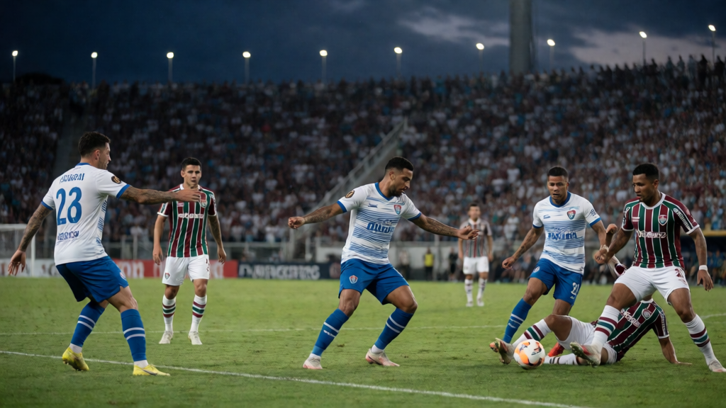 Platense - Fluminense Copa Libertadores maçı öncesi hazırlık