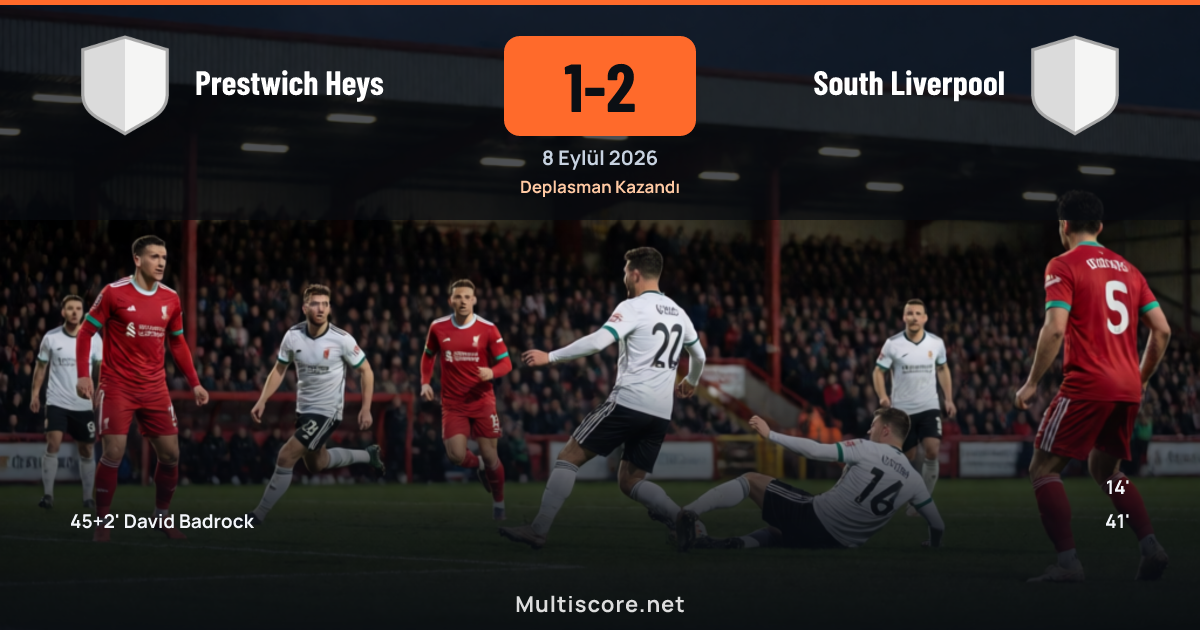 Prestwich Heys - South Liverpool FA Cup maçı