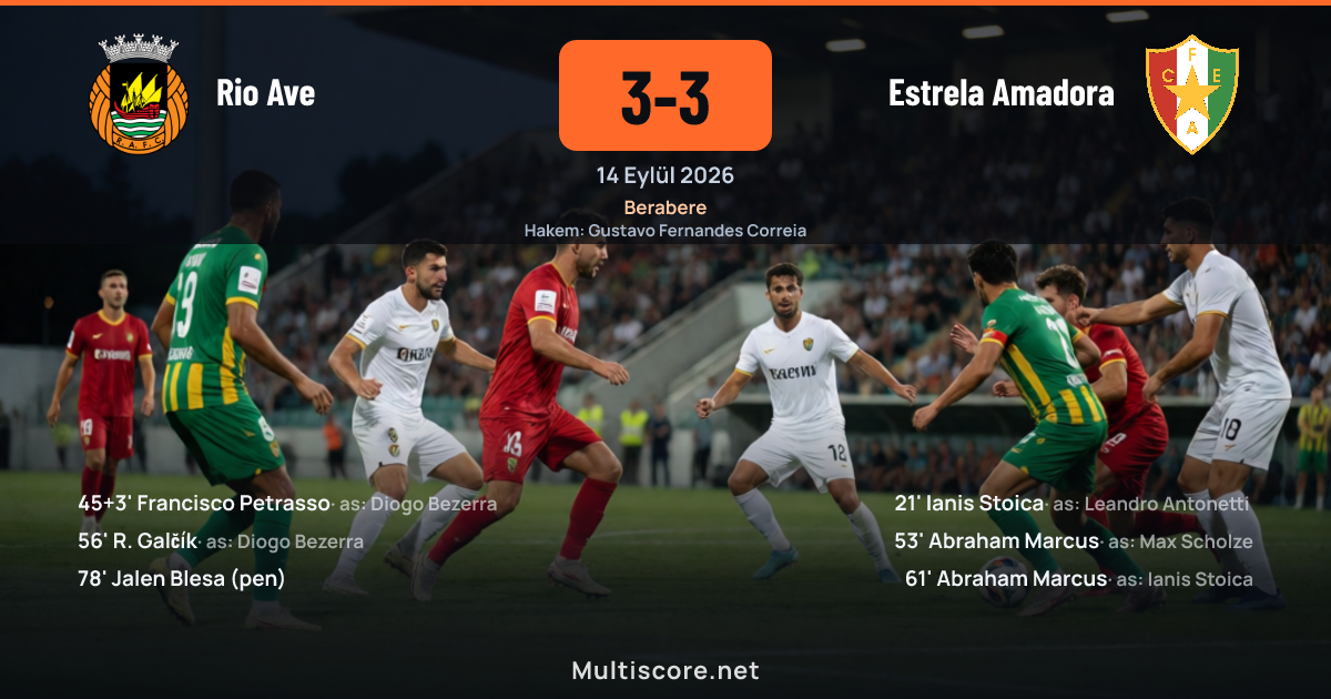 Rio Ave - Estrela Amadora
