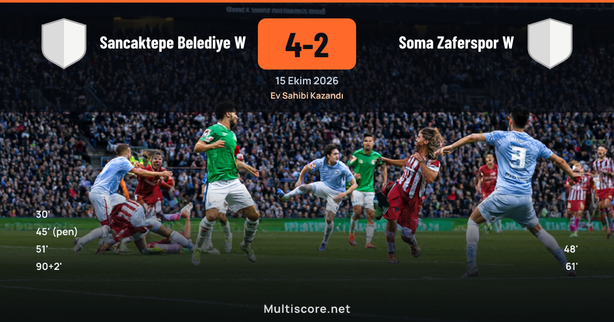 Sancaktepe Belediye W - Soma Zaferspor W maçından bir kare