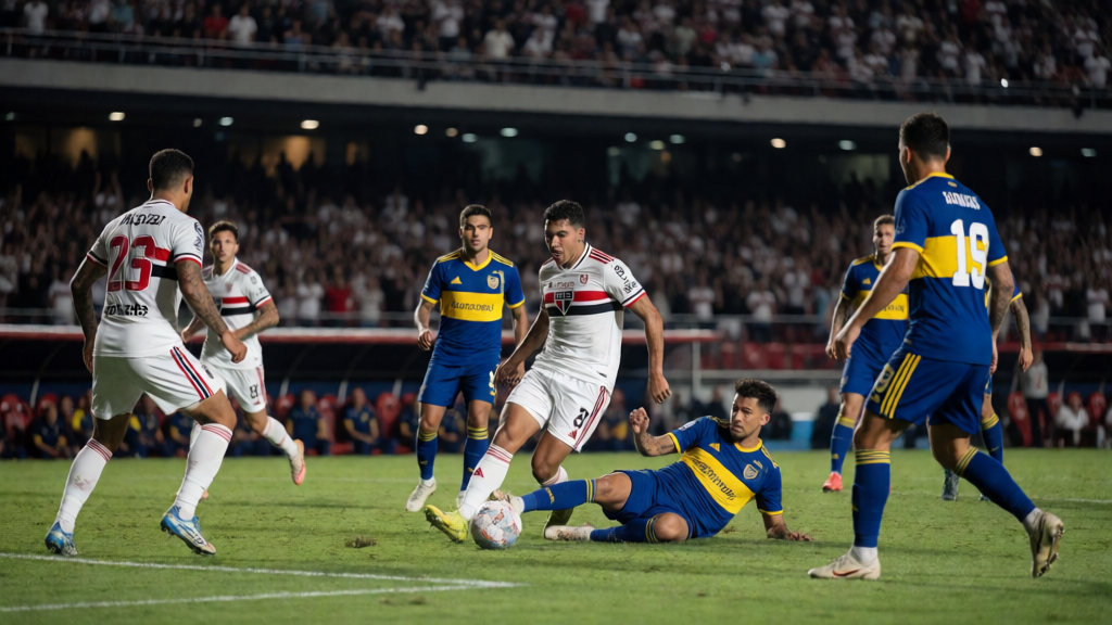 São Paulo - Boca Juniors Copa Sudamericana maç öncesi