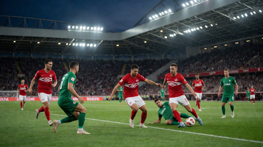 Spartak Moskva - Fakel maç öncesi