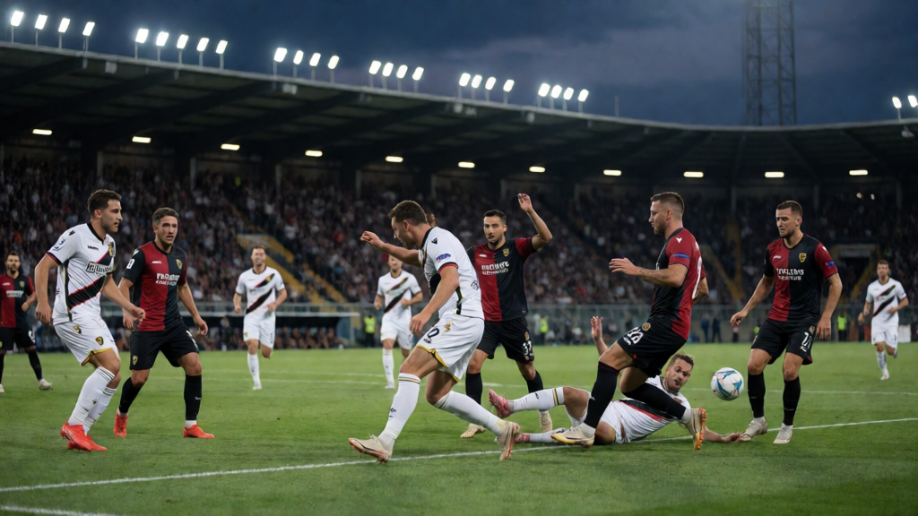 Andrea Belotti Modena formasıyla imza atarken