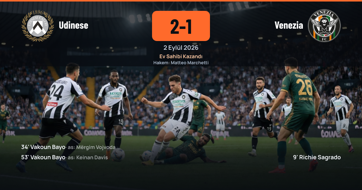 Udinese - Venezia