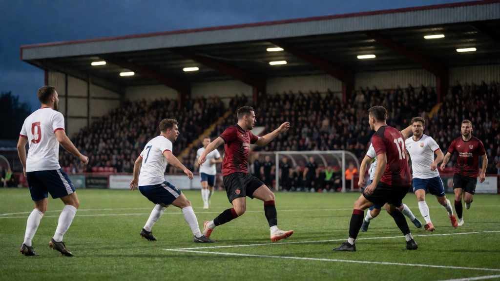 Worcester City ve Knowle FC FA Cup maçı