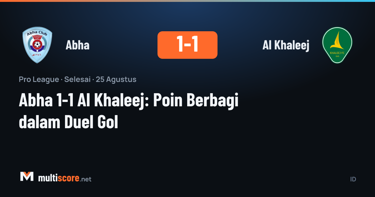 Abha ve Al Khaleej oyuncuları Pro League maçında mücadele ediyor