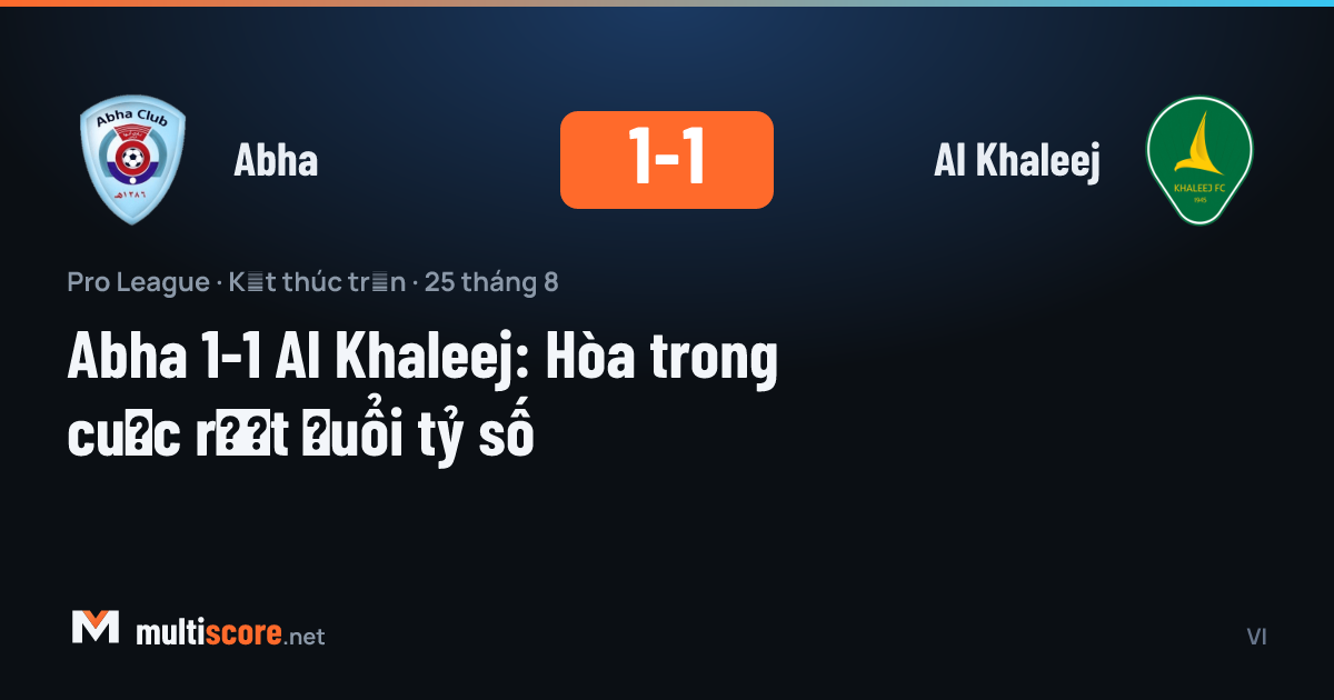Abha ve Al Khaleej oyuncuları Pro League maçında mücadele ediyor