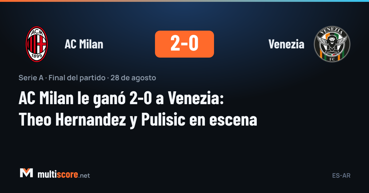 AC Milan - Venezia