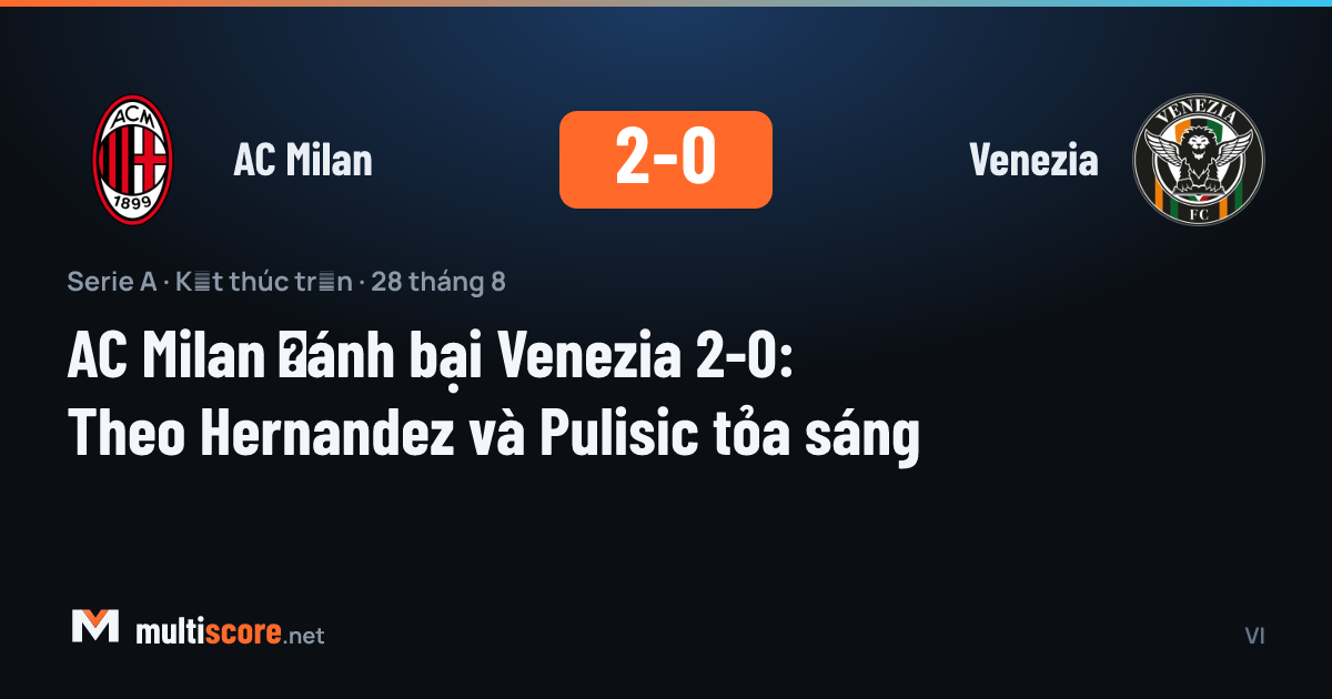 AC Milan - Venezia