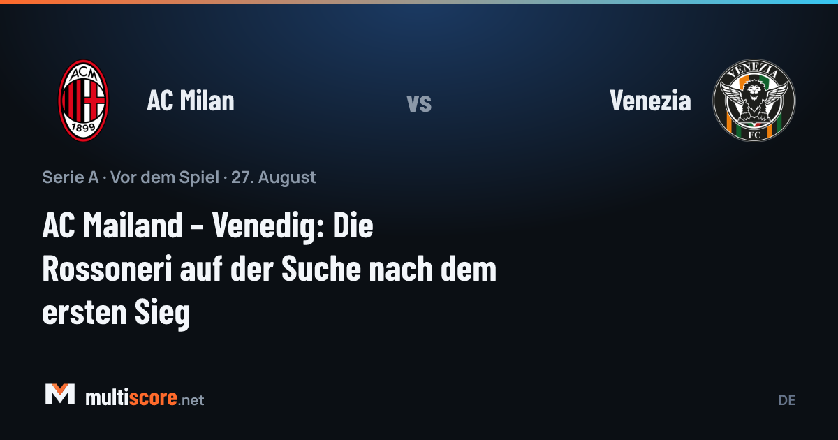 AC Milan - Venezia