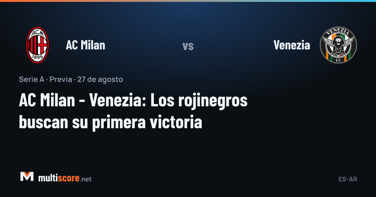 AC Milan - Venezia