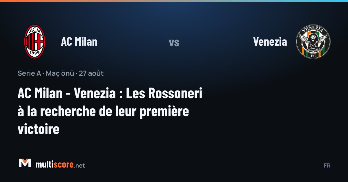 AC Milan - Venezia