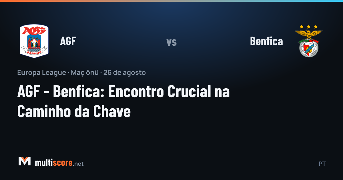 AGF ve Benfica futbolcuları Europa League maçı öncesi sahada
