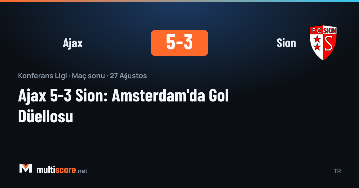 Ajax - Sion