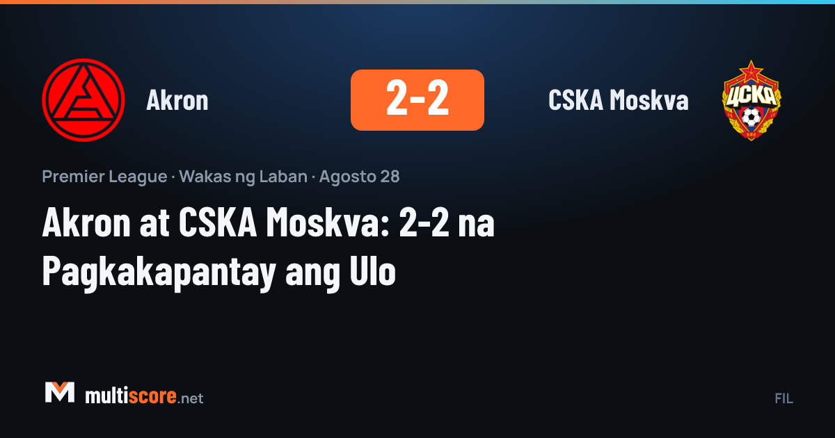 Akron ve CSKA Moskva futbolcuları mücadele sırasında