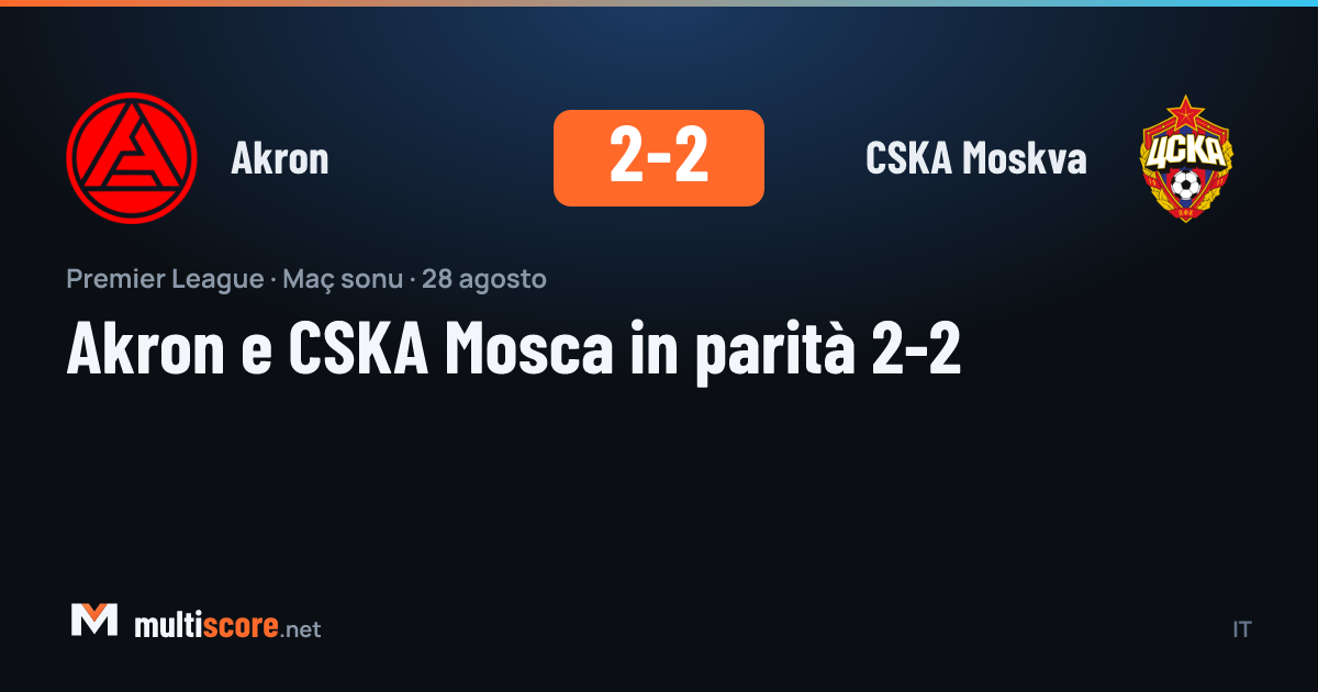 Akron ve CSKA Moskva futbolcuları mücadele sırasında