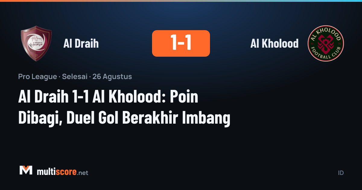 Al Draih ve Al Kholood oyuncuları Pro League maçında mücadele ediyor
