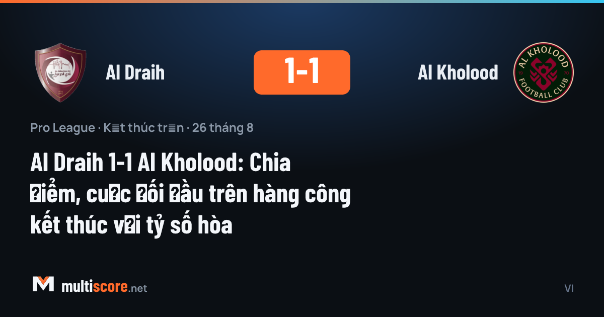 Al Draih ve Al Kholood oyuncuları Pro League maçında mücadele ediyor