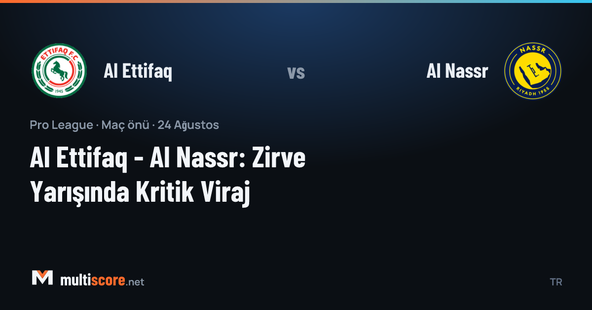 Al Ettifaq - Al Nassr