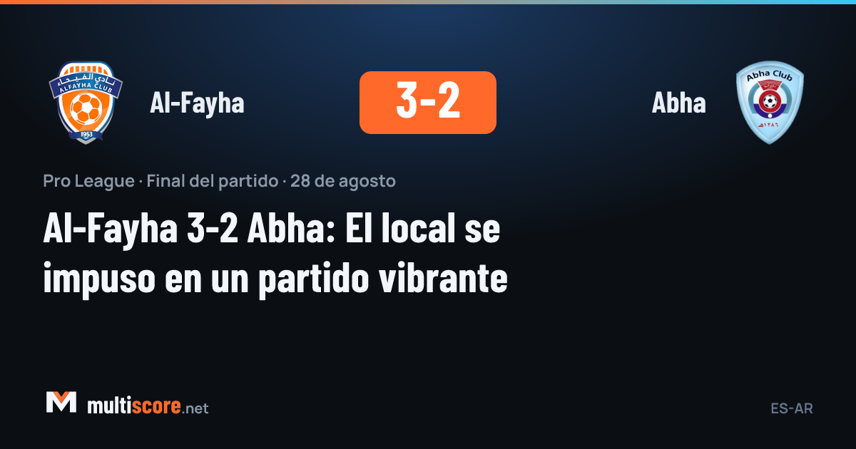 Al-Fayha ve Abha oyuncuları saha içinde mücadele ederken