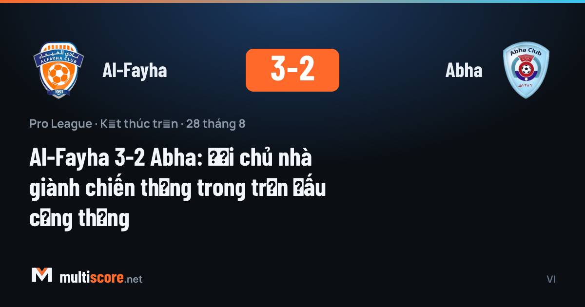 Al-Fayha ve Abha oyuncuları saha içinde mücadele ederken