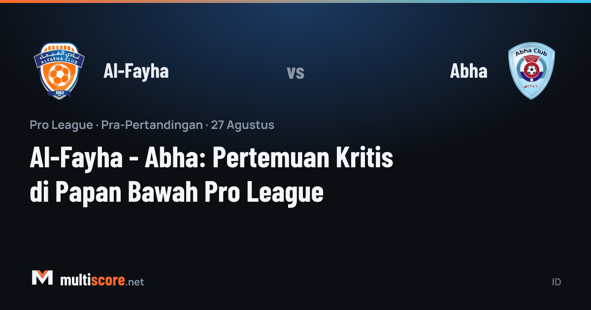 Al-Fayha ve Abha takımlarının Pro League maçı öncesi stadyum görüntüsü