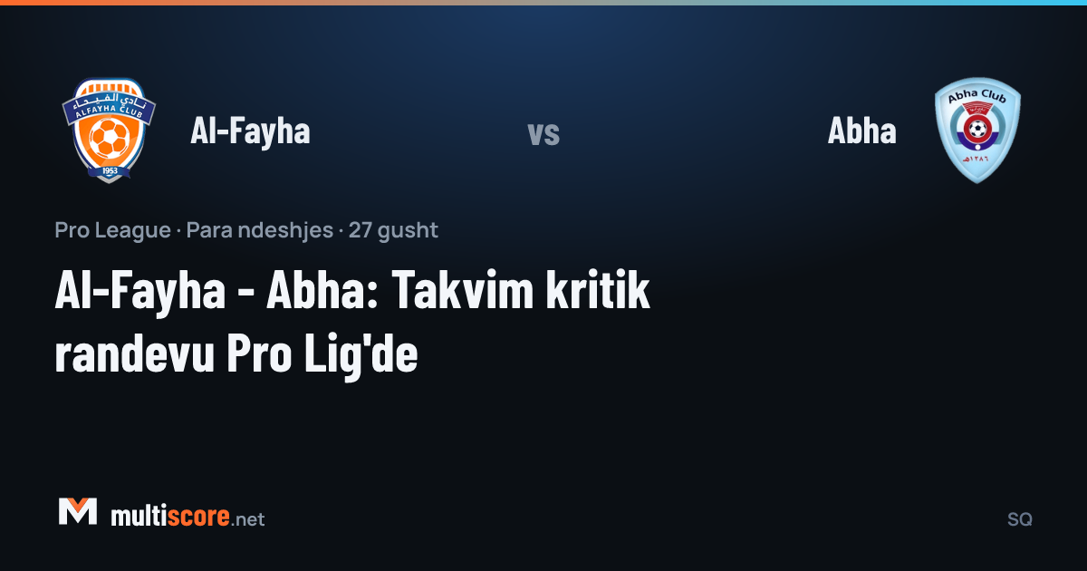 Al-Fayha ve Abha takımlarının Pro League maçı öncesi stadyum görüntüsü