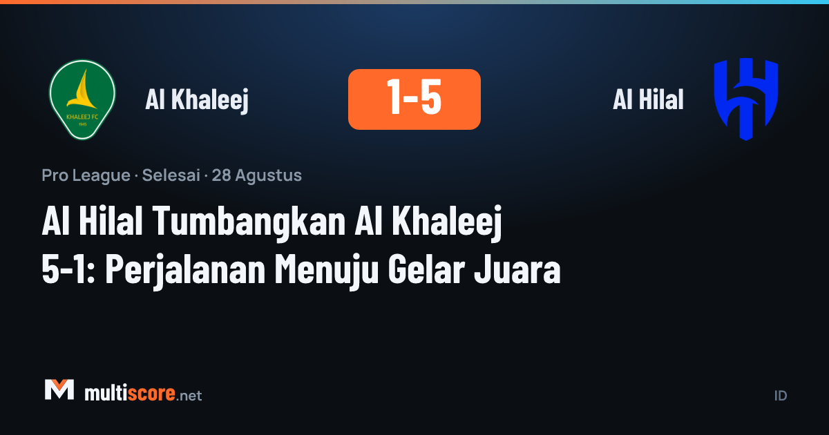 Al Hilal oyuncuları Al Khaleej karşısında gol sevinci yaşıyor