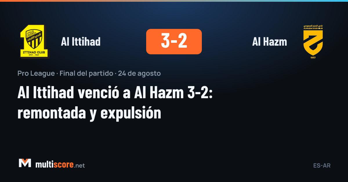 Al Ittihad ve Al Hazm maçından bir kare