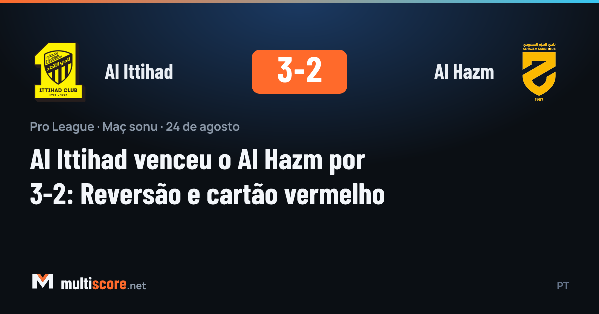Al Ittihad ve Al Hazm maçından bir kare