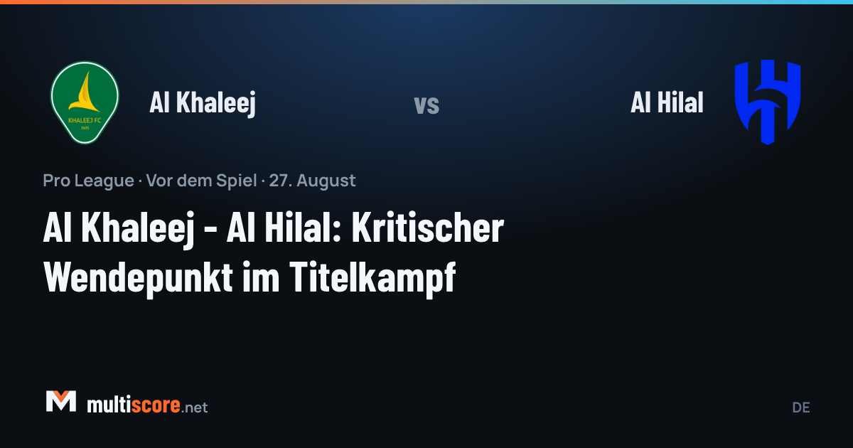 Al Khaleej ve Al Hilal futbolcuları Pro League maçında mücadele ederken